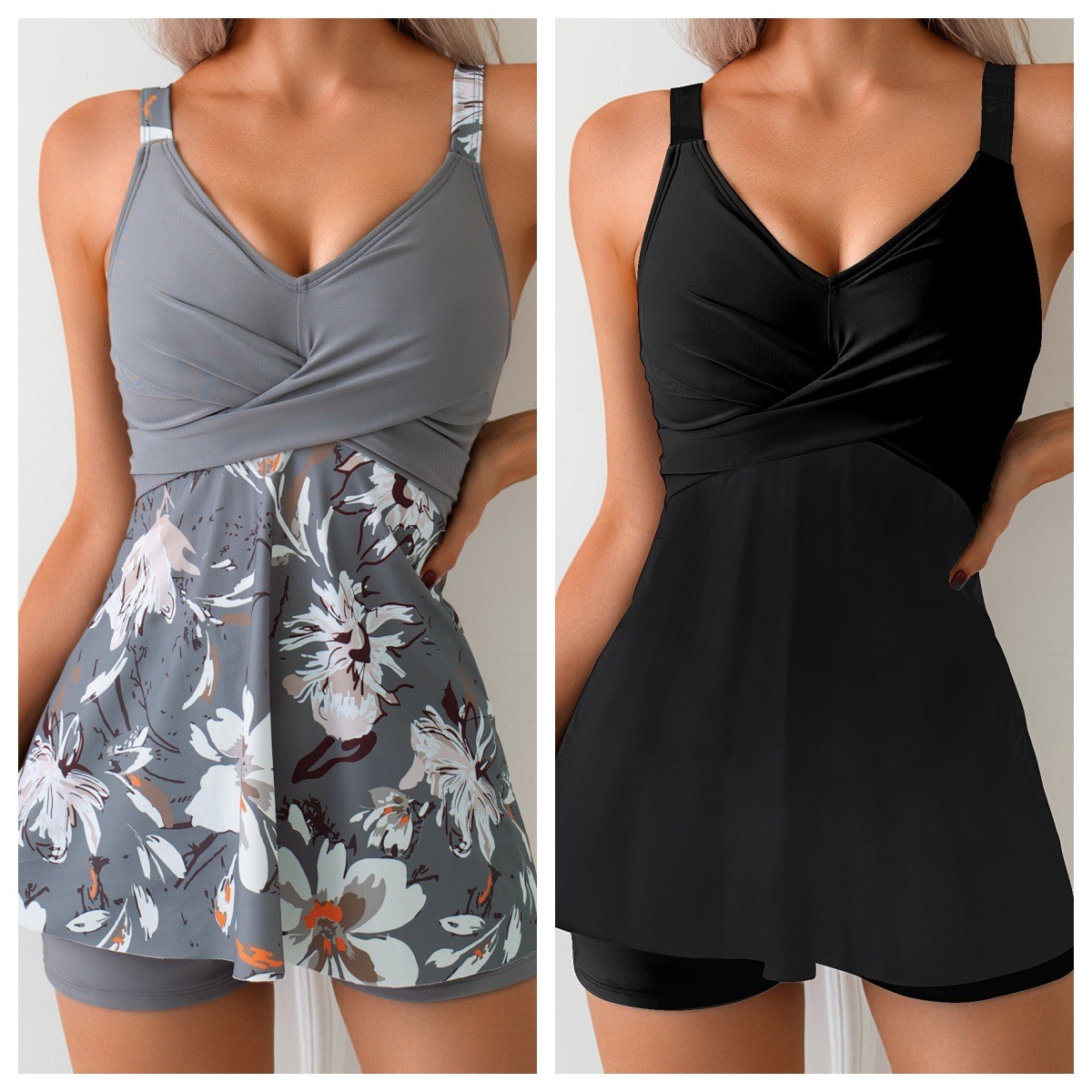 Shorts - Baju Renang Wanita Tankini Dua Potong