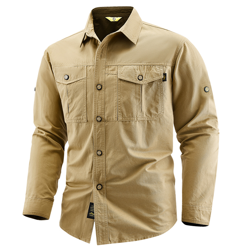 Kemeja Militer untuk Bisnis, M - Tactical Military Shirt Cargo ulasan dan harga