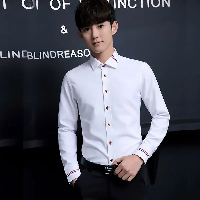 Kemeja Pria Terbaru, Model Oxf - Oxford Cotton Casual Shirt Business ulasan dan harga