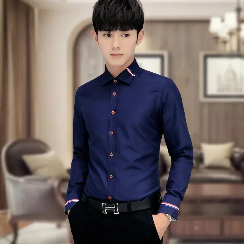 Kemeja Pria Terbaru, Model Oxf - Oxford Cotton Casual Shirt Business ulasan dan harga
